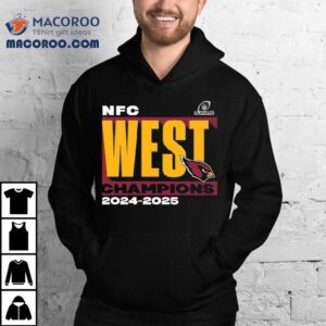 Arizona Cardinals 2025 Nfc National Football Conference West Champions Shirt