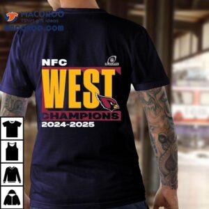 Arizona Cardinals 2025 Nfc National Football Conference West Champions Shirt 3 Arizona Cardinals Nfc National Football Conference West Champions Tshirt