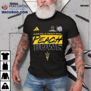 Arizona State Devils 2025 Chick-fil-a Peach Bowl Participant Shirt