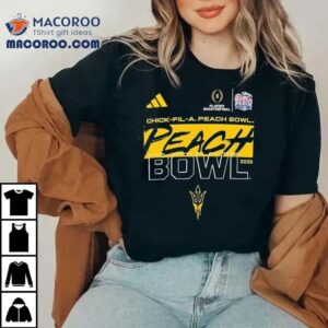 Arizona State Devils Chick Fil A Peach Bowl Participan Tshirt