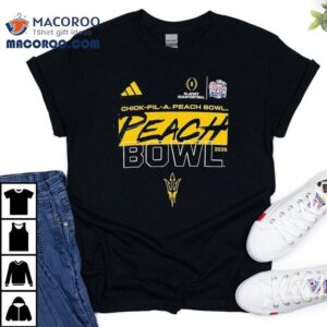 Arizona State Devils Chick Fil A Peach Bowl Participan Tshirt