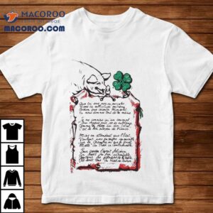Au Pied De Cochon Clover Shirt