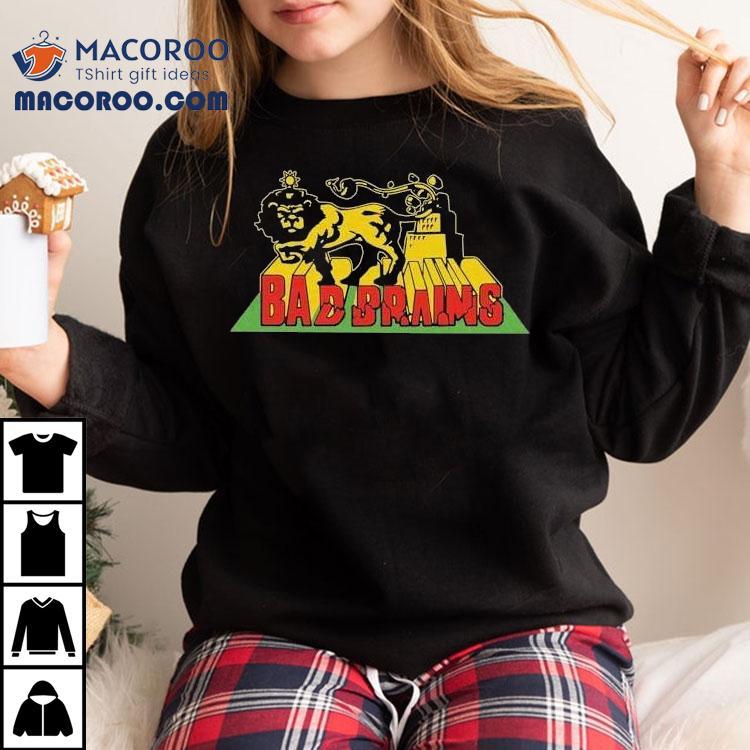 Bad Brains Lion Crush Shirt Bad Brains Lion Crush Shirt