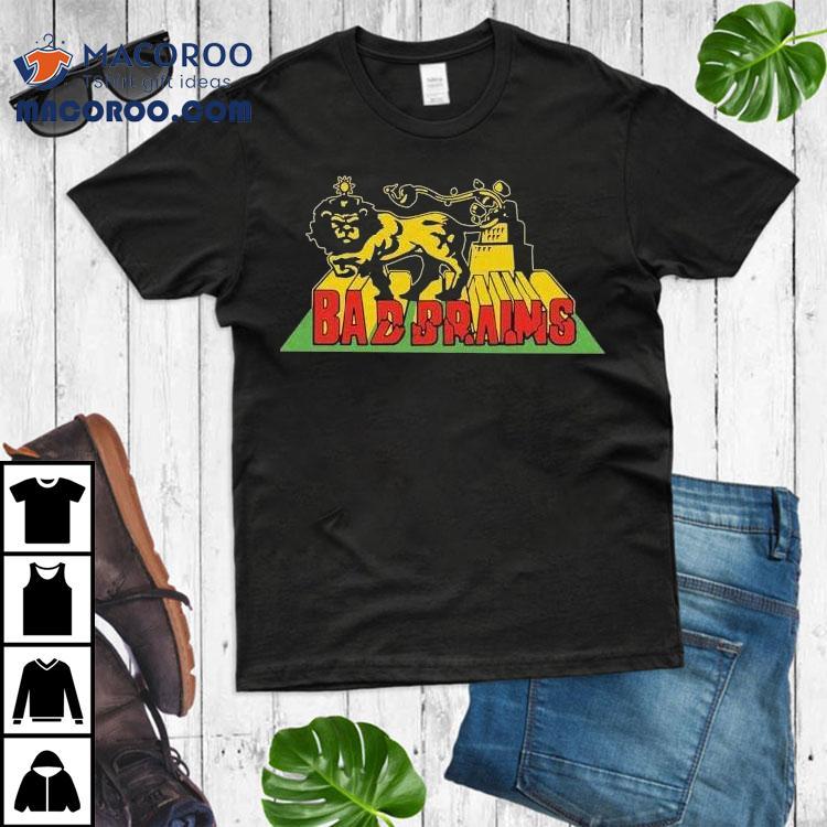Bad Brains Lion Crush Shirt Bad Brains Lion Crush Shirt