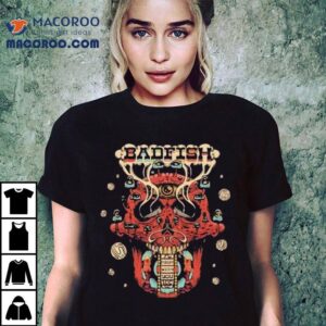 Badfish High With You Your Tour Skull Tshirt