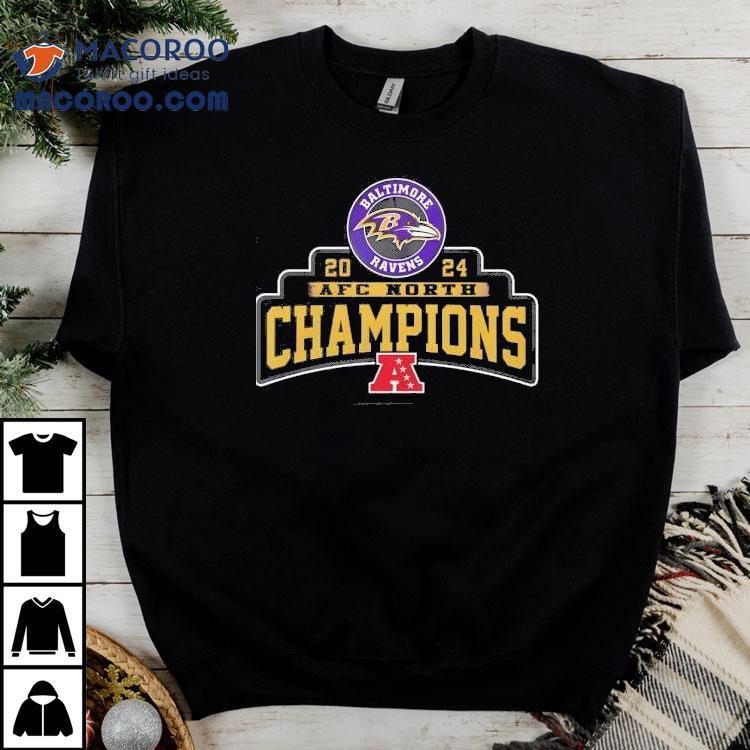 Baltimore Ravens 2024 Afc North Champions Shirt Baltimore Ravens 2024 Afc North Champions Shirt