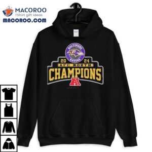 Baltimore Ravens 2024 Afc North Champions Shirt 2 Baltimore Ravens Afc North Champions Tshirt