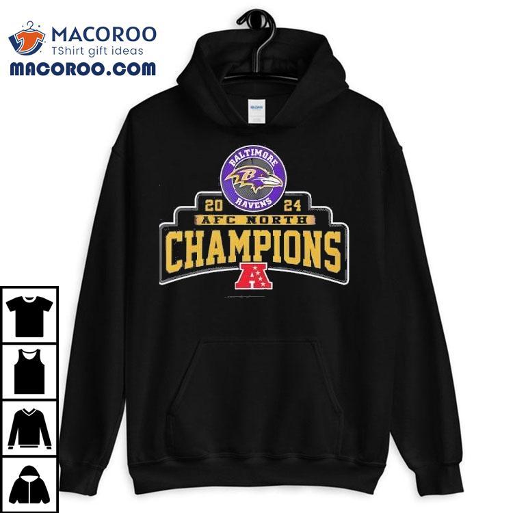 Baltimore Ravens 2024 Afc North Champions Shirt Baltimore Ravens 2024 Afc North Champions Shirt