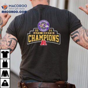 Baltimore Ravens 2024 Afc North Champions Shirt 3 Baltimore Ravens Afc North Champions Tshirt