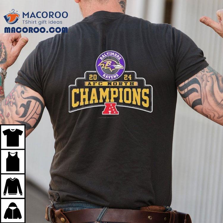 Baltimore Ravens 2024 Afc North Champions Shirt Baltimore Ravens 2024 Afc North Champions Shirt