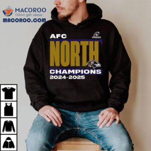 Baltimore Ravens Afc American Football Conference North Champions Tshirt