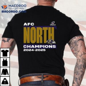Baltimore Ravens Afc American Football Conference North Champions Tshirt