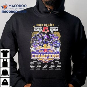 Baltimore Ravens Back To Back 2023-2024 Afc Division Champion Signatures Shirt 2 Baltimore Ravens Back To Back Afc Division Champion Signatures Tshirt