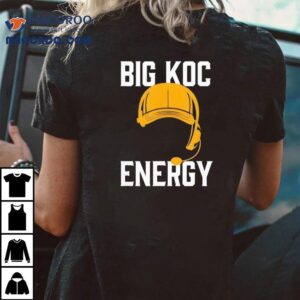 Big Koc Energy Kevin O'connell Minnesota Vikings Shirt 1 Big Koc Energy Kevin O Connell Minnesota Vikings Tshirt