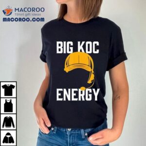 Big Koc Energy Kevin O'connell Minnesota Vikings Shirt 2 Big Koc Energy Kevin O Connell Minnesota Vikings Tshirt