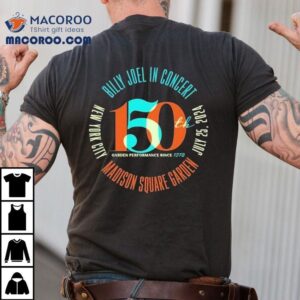 Billy Joel In Concert New York Ny July Th Garden Performance Since Tshirt