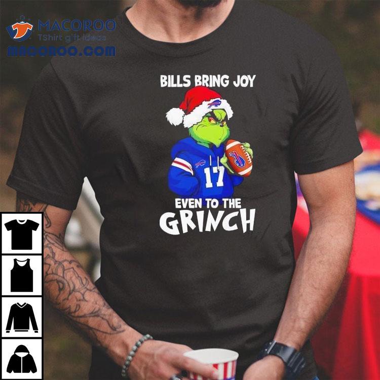 Buffalo Bills Bring Joy Even To The Grinch Shirt Buffalo Bills Bring Joy Even To The Grinch Shirt