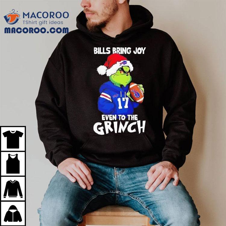 Buffalo Bills Bring Joy Even To The Grinch Shirt Buffalo Bills Bring Joy Even To The Grinch Shirt