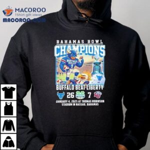 Buffalo Bulls Bahamas Bowl Champions Beat Liberty Tshirt