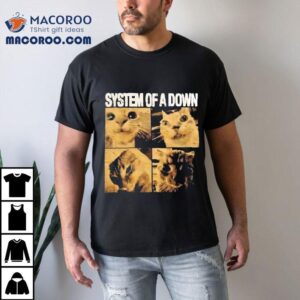 Cat System Of A Down Tshirt