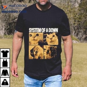 Cat System Of A Down Tshirt