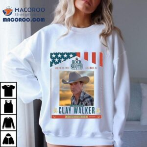 Clay Walker Rock The South 2025 Shirt