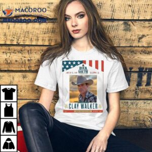 Clay Walker Rock The South 2025 Shirt
