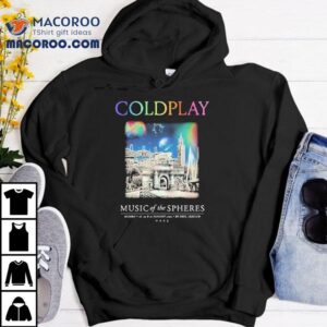 Coldplay Mumbai January Music Of The Spheres Tour Tshirt