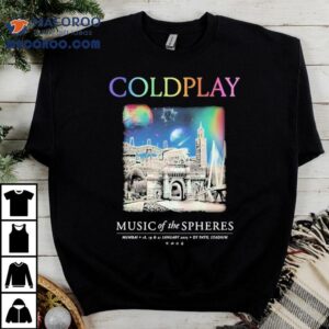 Coldplay Mumbai January Music Of The Spheres Tour 2025 Shirt 3 Coldplay Mumbai January Music Of The Spheres Tour Tshirt