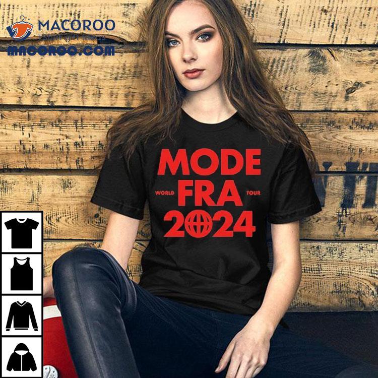 Depeche Mode Fra World Tour 2024 Shirt Depeche Mode Fra World Tour 2024 Shirt