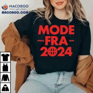 Depeche Mode Fra World Tour 2024 Shirt 2 Depeche Mode Fra World Tour Tshirt