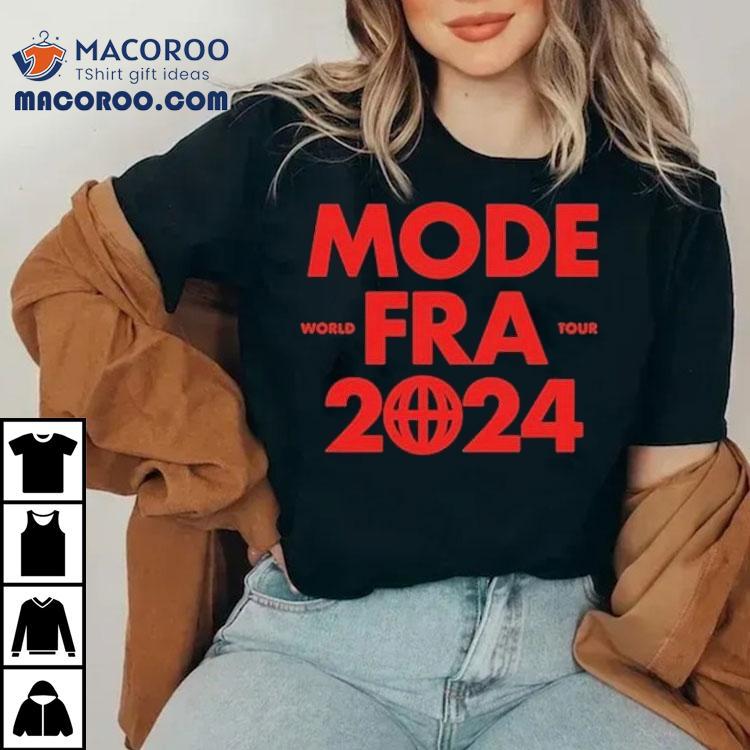 Depeche Mode Fra World Tour 2024 Shirt Depeche Mode Fra World Tour 2024 Shirt