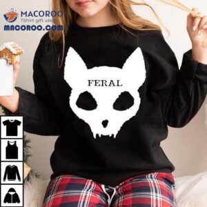 Feral Cat Skull Shirt