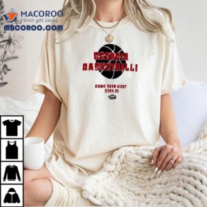 Georgia Bulldogs Basketball Game Show Night Tshirt