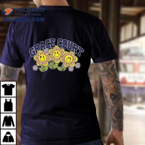 Grace Court Flower Shirt 3 Grace Court Flower Tshirt