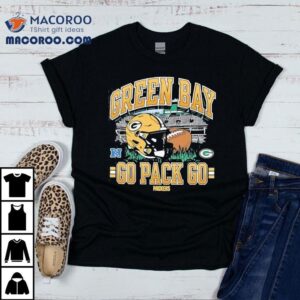 Green Bay Packers Football Go Pack Go Shirt 2 Green Bay Packers Football Go Pack Go Tshirt