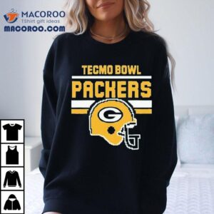 Green Bay Packers Tecmo Bowl Helme Tshirt
