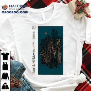 Henryk Miskiewicz Jan Warsaw Poland Tshirt