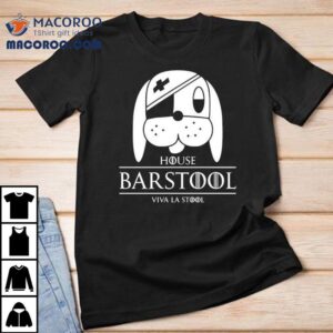 House Barstool Viva La Stool Pirate Dog Shirt