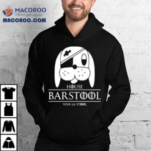 House Barstool Viva La Stool Pirate Dog Tshirt