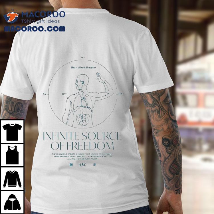 Infinite Source Of Freedom Koreatown Run Club Shirt Infinite Source Of Freedom Koreatown Run Club Shirt