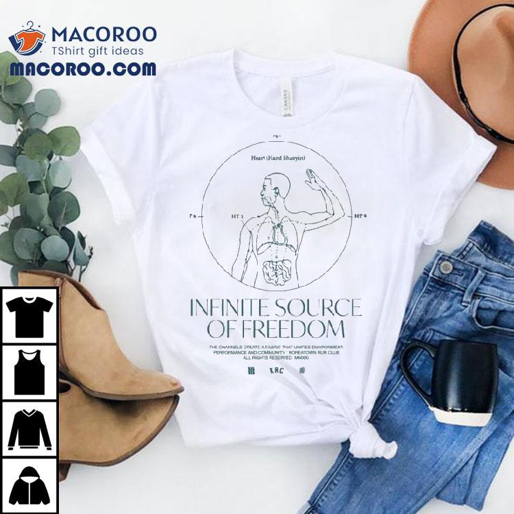 Infinite Source Of Freedom Koreatown Run Club Shirt Infinite Source Of Freedom Koreatown Run Club Shirt