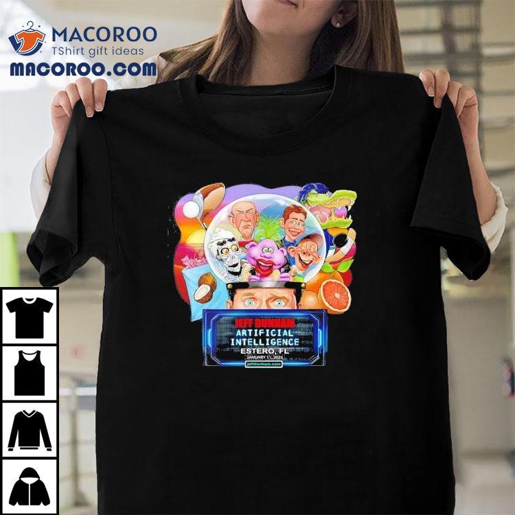 Jeff Dunham Artificial Intelligence Estero Fl 2025 Shirt Jeff Dunham Artificial Intelligence Estero Fl 2025 Shirt
