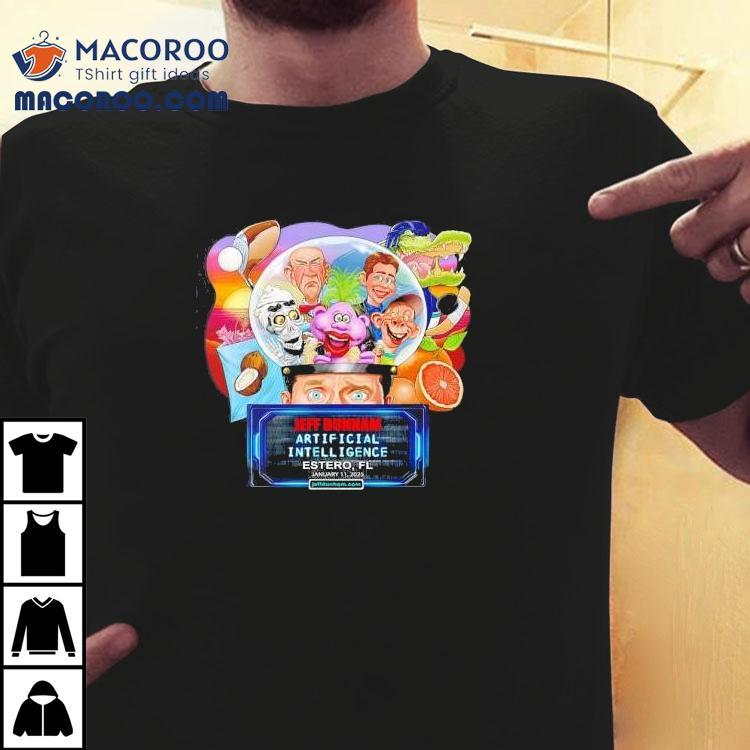 Jeff Dunham Artificial Intelligence Estero Fl 2025 Shirt Jeff Dunham Artificial Intelligence Estero Fl 2025 Shirt