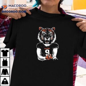 Joe Burrow Ice In My Veins Tiger Tshirt