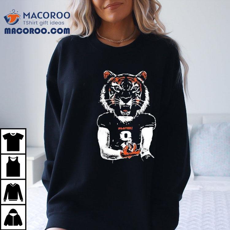 Joe Burrow Ice In My Veins Tiger Shirt Joe Burrow Ice In My Veins Tiger Shirt