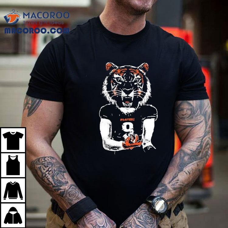 Joe Burrow Ice In My Veins Tiger Shirt Joe Burrow Ice In My Veins Tiger Shirt