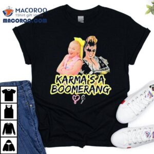 Jojo Siwa Karma's A Boomerang Shirt 2 Jojo Siwa Karma S A Boomerang Tshirt