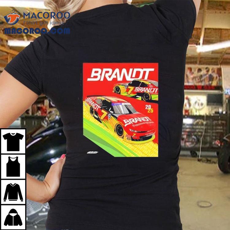 Jr Motorsports The Corn Car 2025 Brandt Racing Professional Agriculture Chevrolet Shirt Jr Motorsports The Corn Car 2025 Brandt Racing Professional Agriculture Chevrolet Shirt