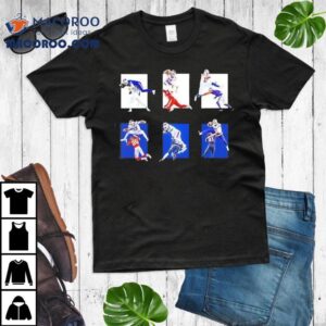 Jumping Josh Allen Buffalo Bills Football Tshirt